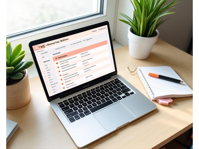 Laptop screen displaying a wellness consultation preparation checklist